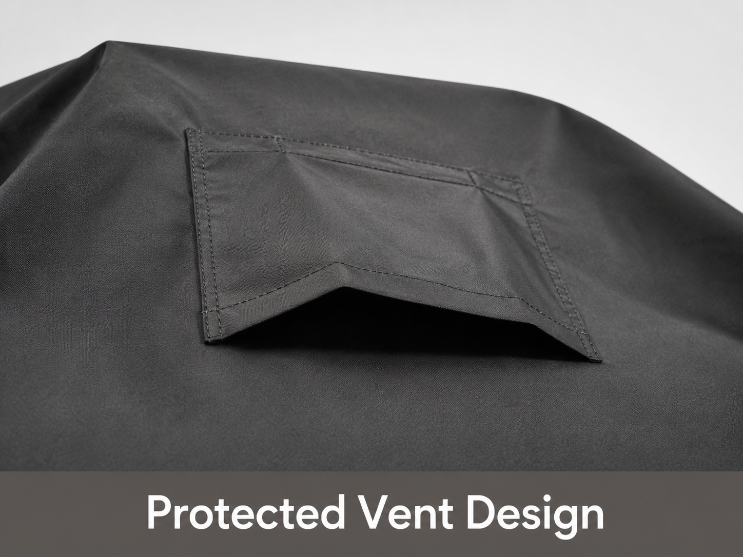 BBQ Grill Cover Ripstop Pro Black