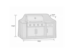 BBQ Grill Cover Essential Black